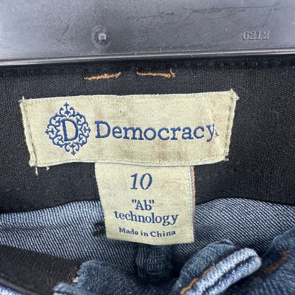 Democracy Size 10 Blue Jeans Skinny Casual Wear Ab Technology - Picture 4 of 4
